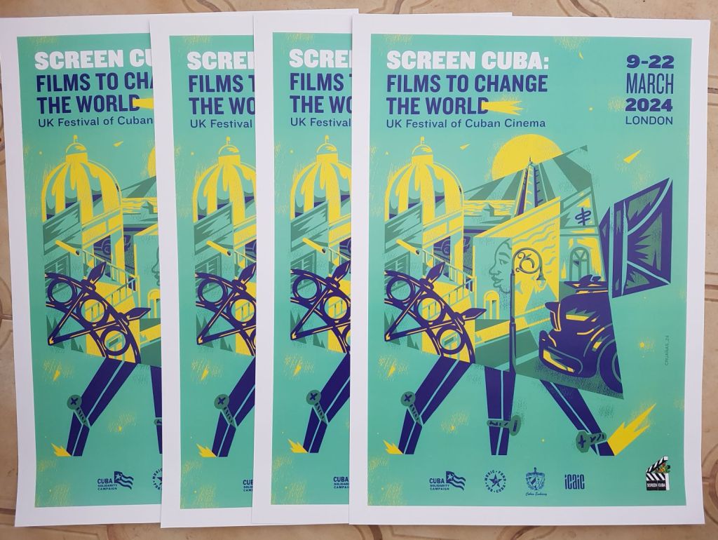 The big reveal – Screen Cuba festival poster