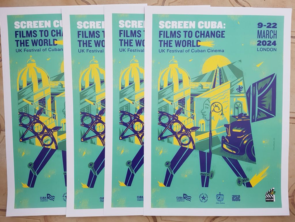 The big reveal – Screen Cuba festival&nbsp;poster