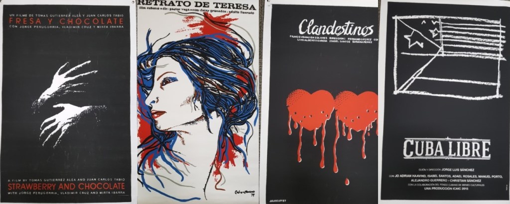 ICAIC Cuban film posters&nbsp;available